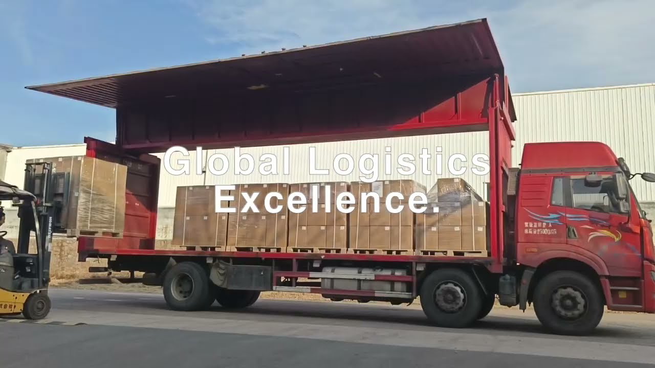 Global Logistics Excellence:Efficient Loading of 12 Pallets in a Wing Van for Secure Deliveries|YIDA