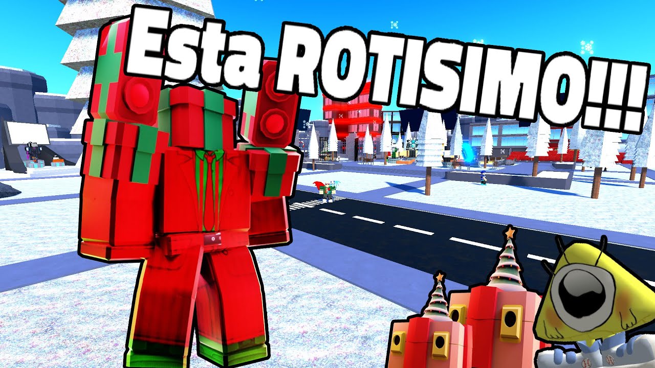 PROBAMOS y ANALIZAMOS al TITAN PRESENT MAN en OLD TTD | Roblox
