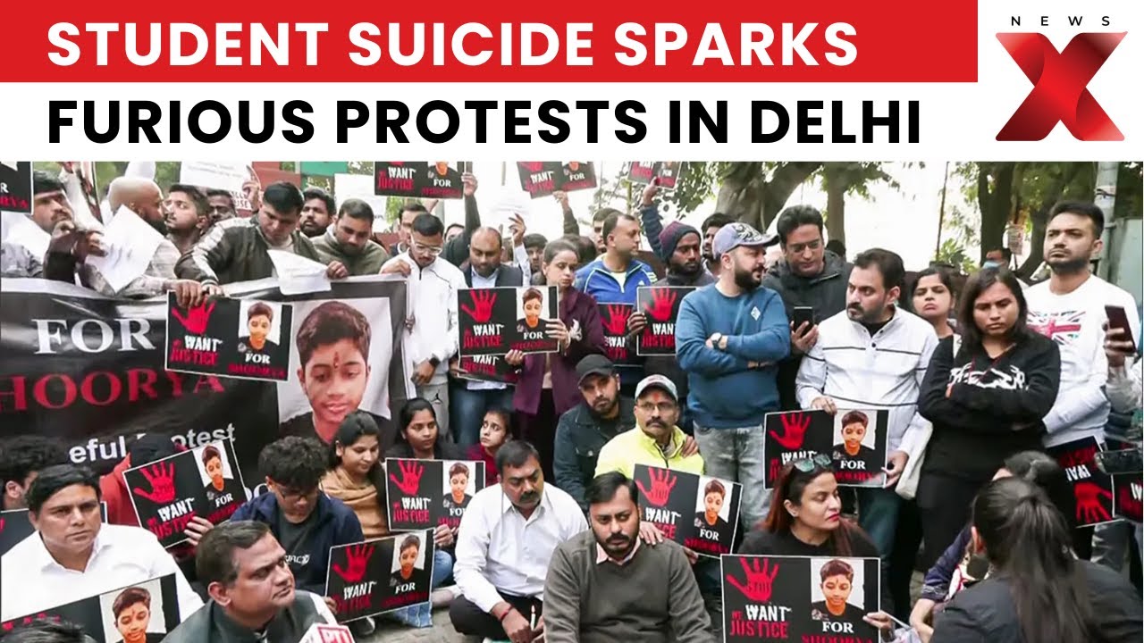 Ground Report: Protests Erupt Outside Delhi School After Class 10 Student&rsquo;s Suicide
