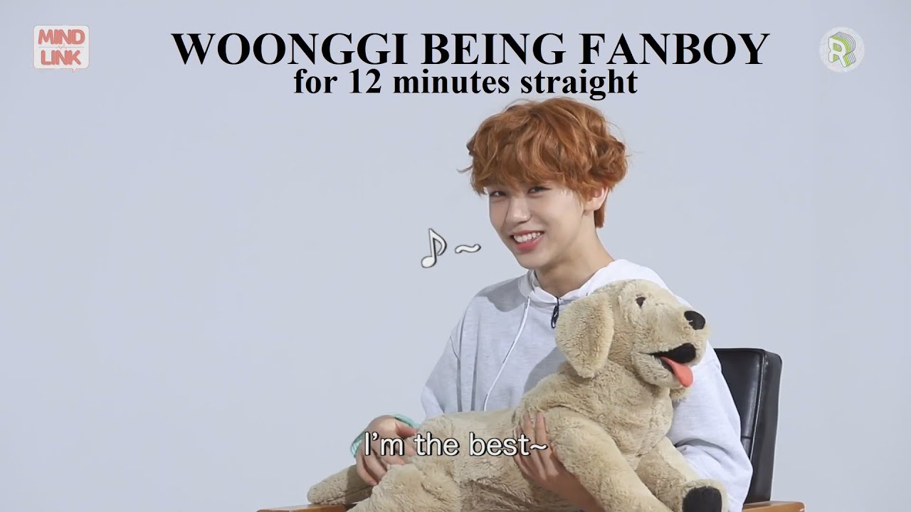 to1 woonggi is the main fanboy of kpop (part 1)