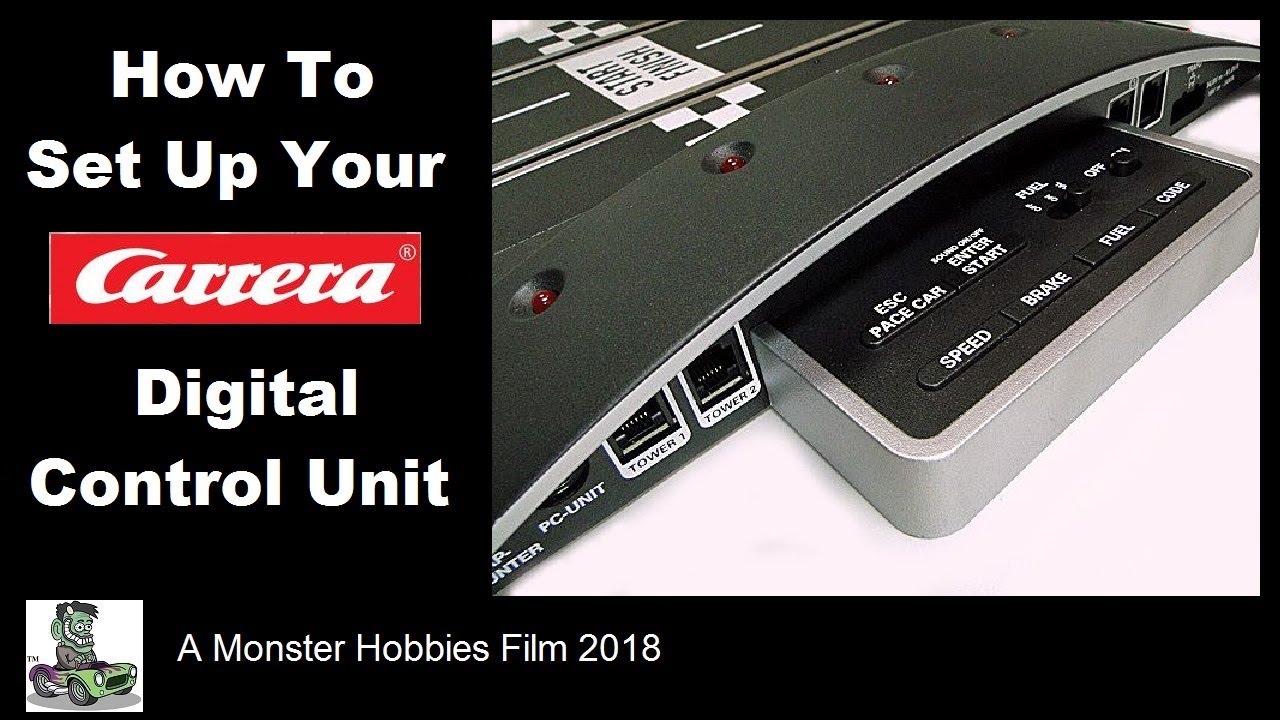 How to set up your Carrera Digital Control Unit