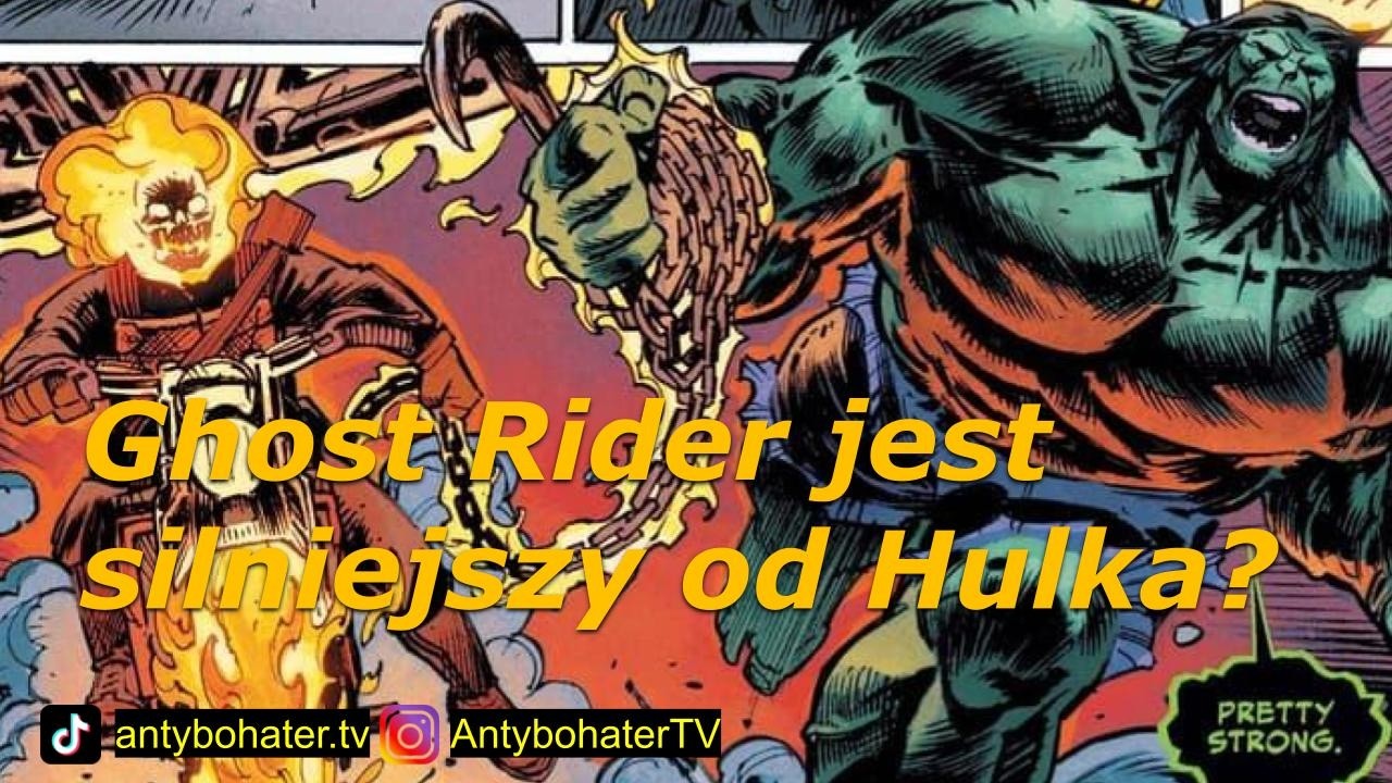 Ghost Rider kontra Hulk? | 10 NAJWAŻNIEJSZYCH faktów o Ghost Riderze!