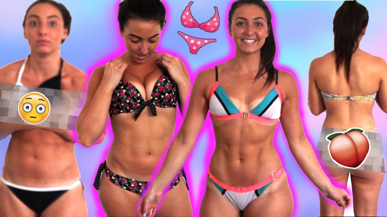 TWINS BIKINI TRY ON HAUL! **Disaster**