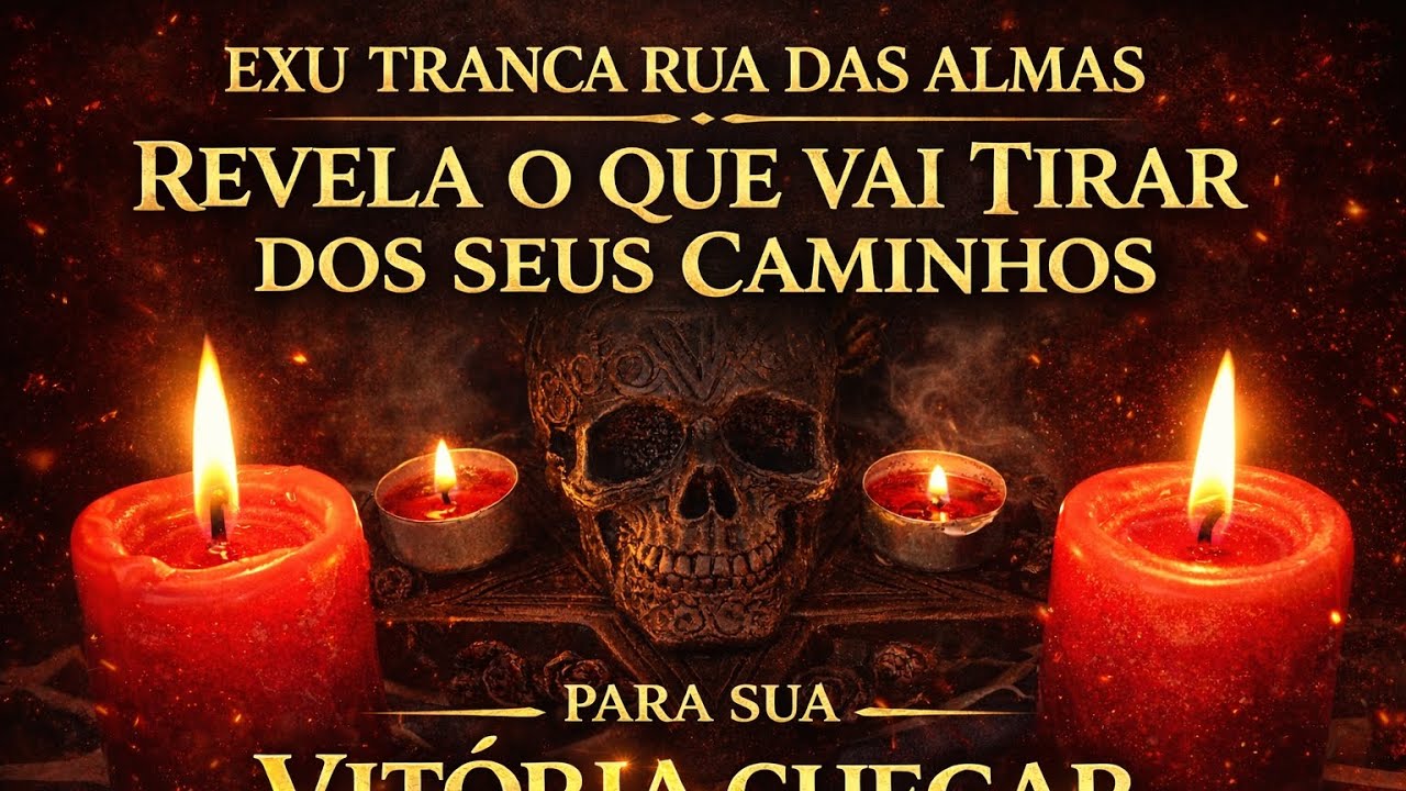 EXU TRANCA RUA DAS ALMAS: O QUE SERÁ RETIRADO DOS SEUS CAMINHOS PARA SUA VITÓRIA CHEGAR!