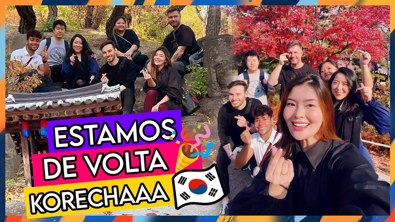 DE VOLTA NA COR&Eacute;IA 🤣🇰🇷🇰🇷🇰🇷 #VlogDaAlegria | 1