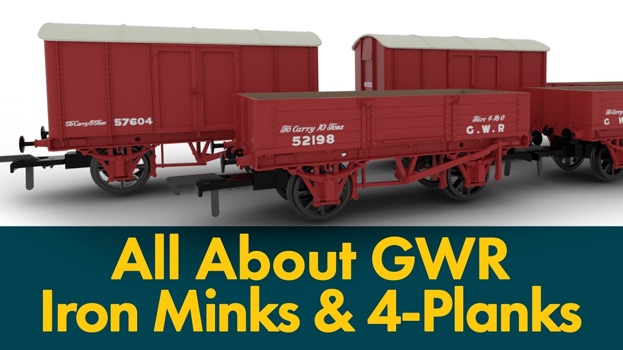 All About GWR Iron Minks, 4-Plank Wagons and Not-Quite-Minks!