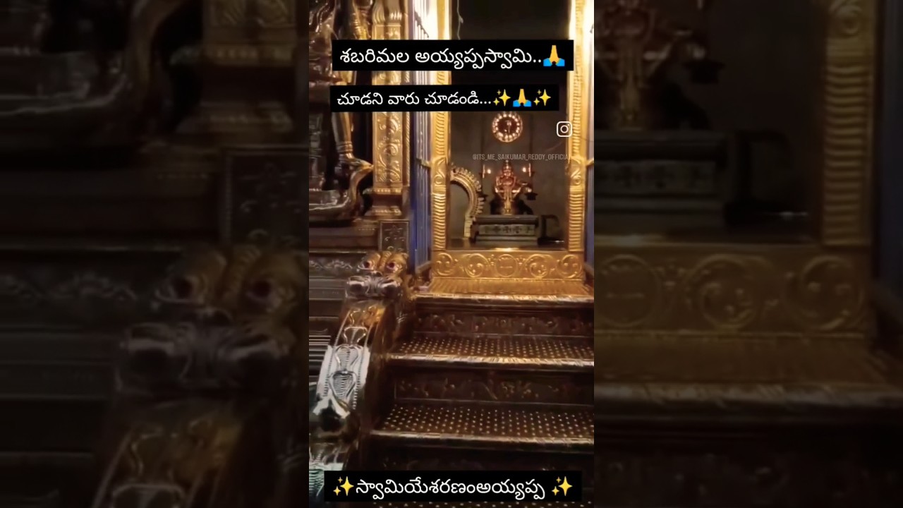 #sabarimala #ayyappa #real #idol #darshan