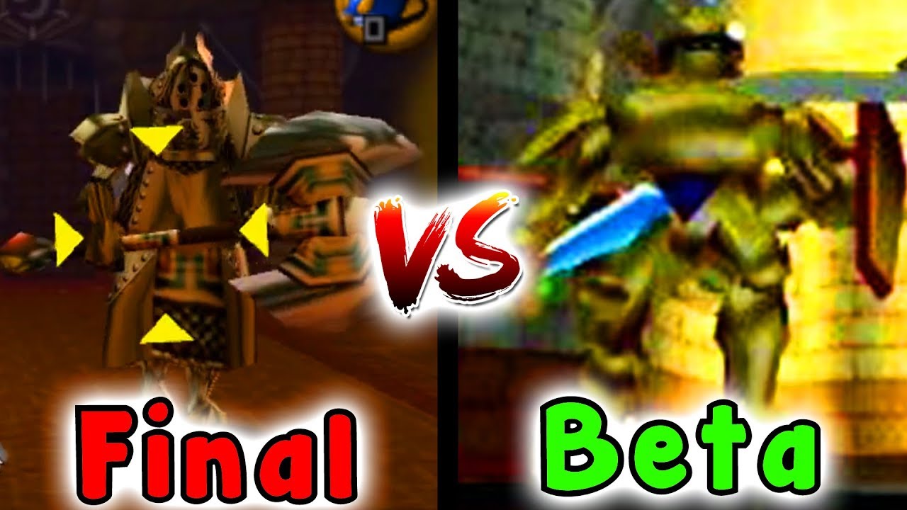 Zelda Ocarina Of Time EARLY/BETA Screenshots Comparison - Beta SECRETS And EASTER EGGS