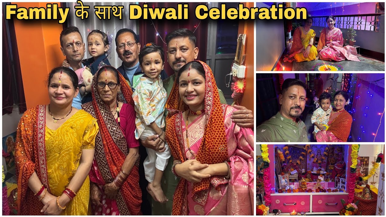 Diwali Celebration With Family!!Diwali Vlog!!