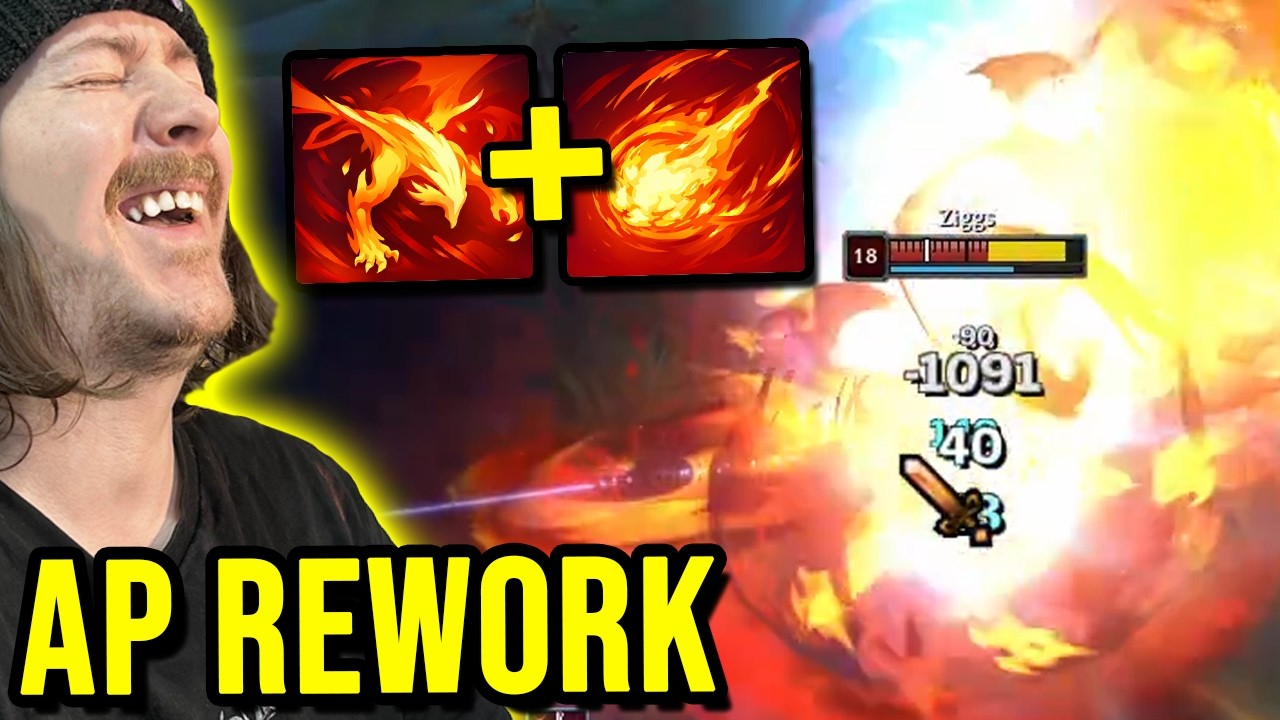 NEW Reworked Full AP Shyvana Can Do This
