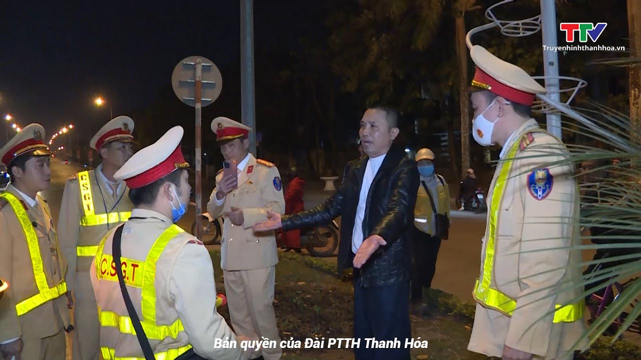 Công an thành phố Thanh Hoá mở đợt cao điểm xử lý vi phạm nồng độ cồn