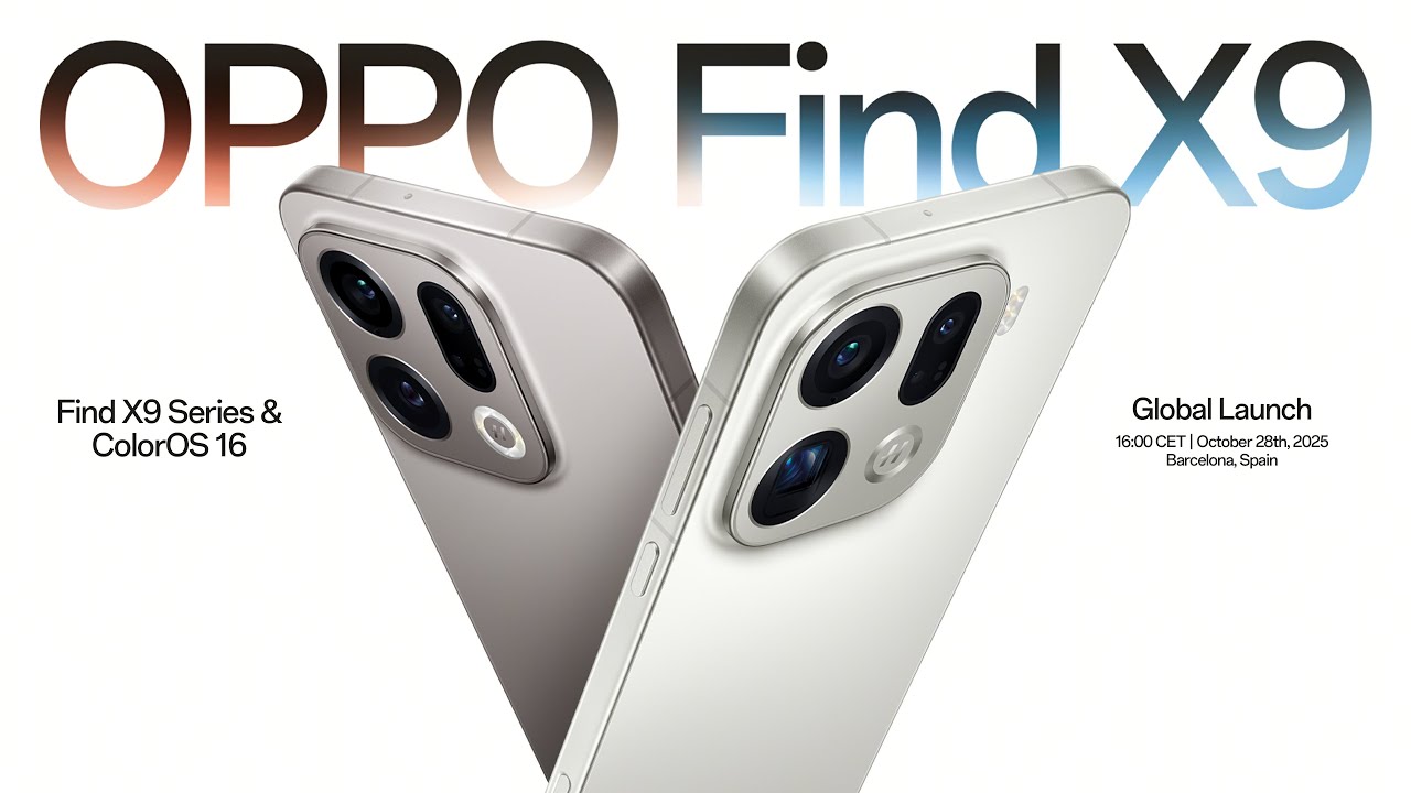 OPPO Find X9 Series & ColorOS 16 | Global Launch Event