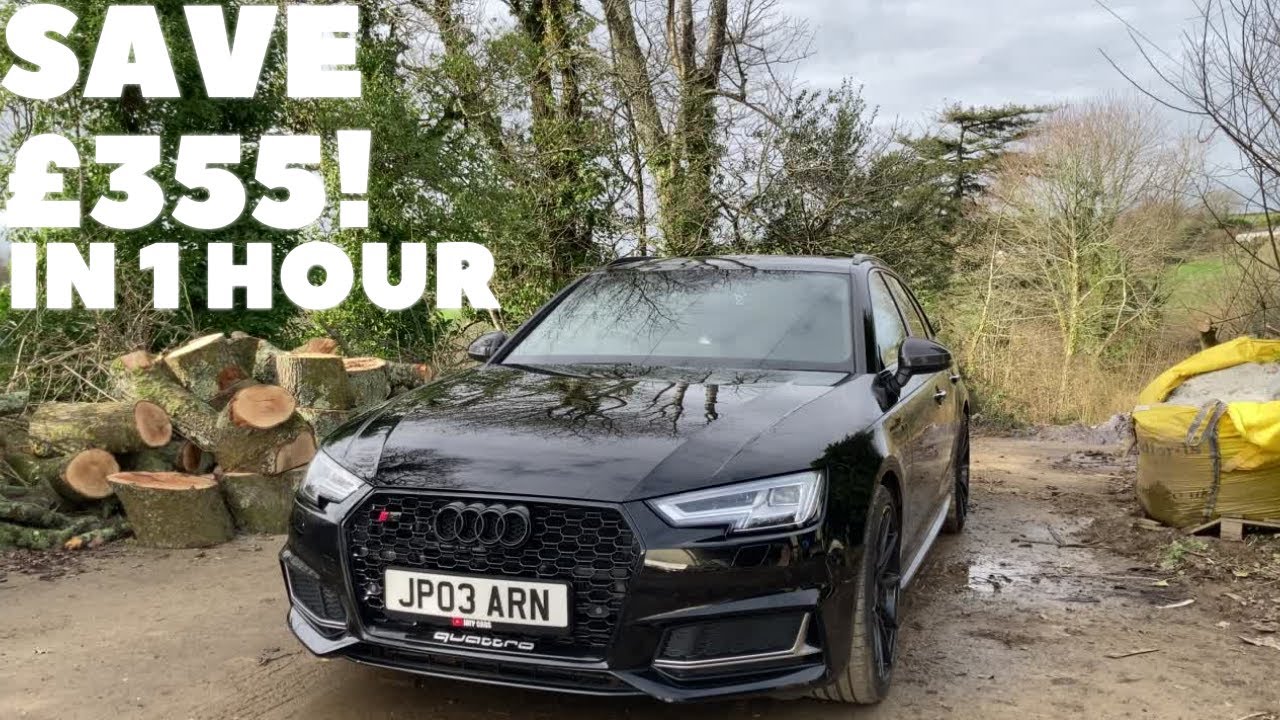 How to Change Audi A4/S4 B9 Rear Spring Mounts - Saved Me Hundreds! {TUTORIAL}