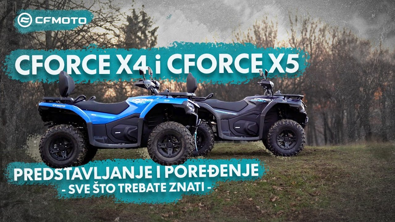CFORCE X4 i X5 predstavljanje i poredjenje | Sve što se želeli da znate
