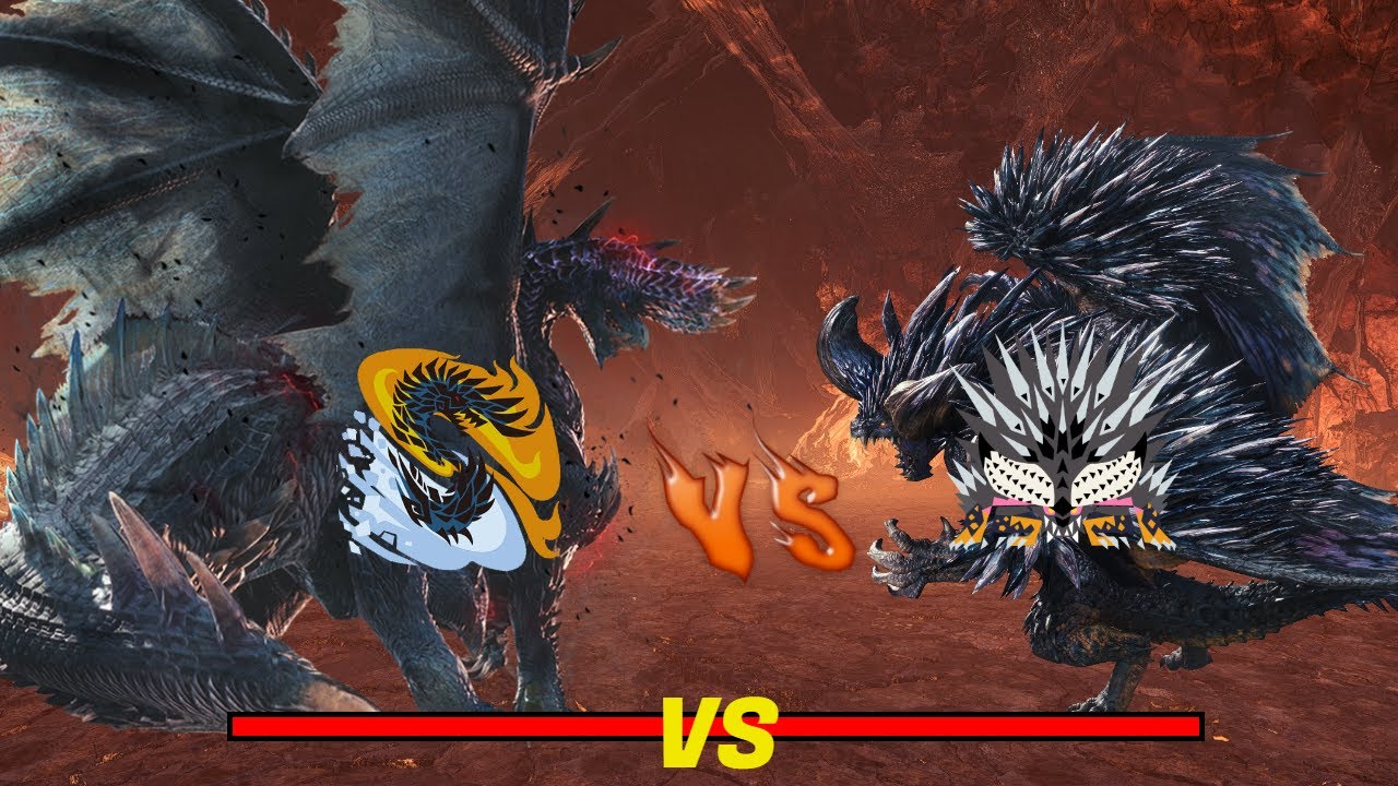 Tempered Ruiner Nergigante Vs Alatreon (FULL FIGHT)  Turf War