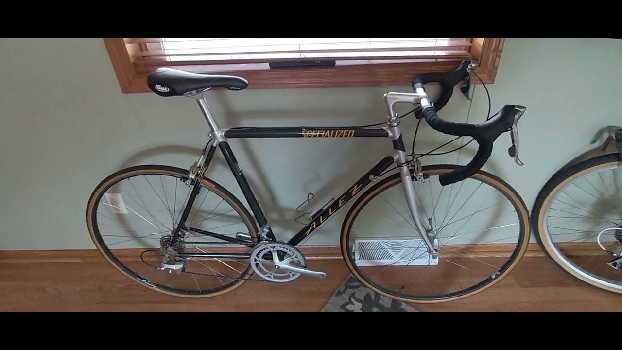 1990 Specialized Allez Epic Carbon 8 speed conversion!!!