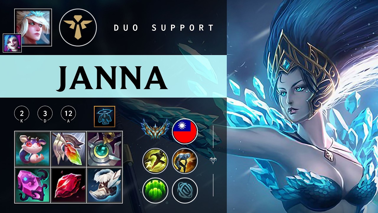 Janna Support vs Leona - TW Challenger Patch 26.03