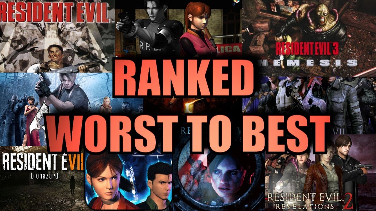 Ranking EVERY Main Resident Evil Game Live on stream!! #residentevil