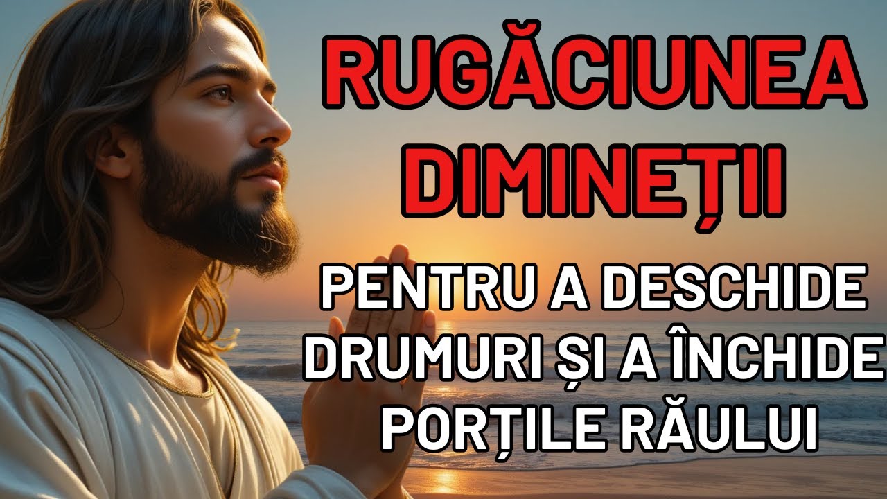 Rugăciunea Dimineții pentru a Deschide Drumuri și a Închide Porțile Răului