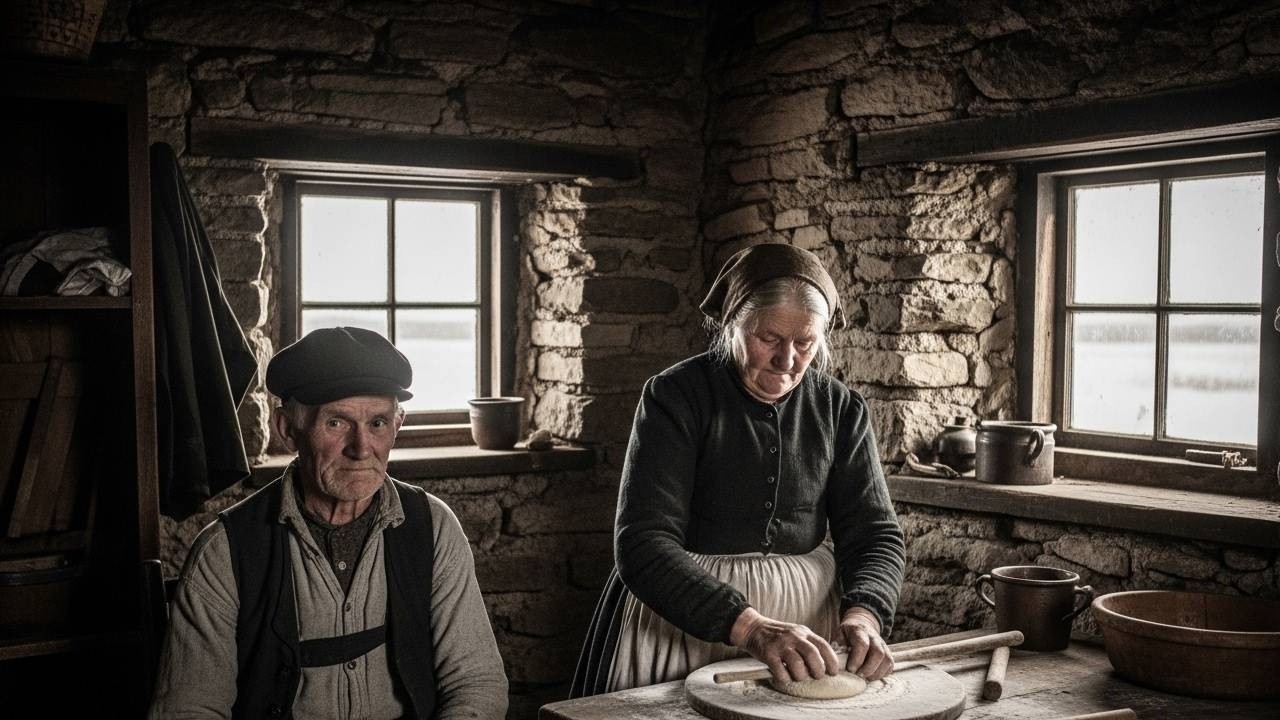 Abandoned at 70, Elderly Couple Built a Cabin for $50 — Until It Stayed Warm at -20°