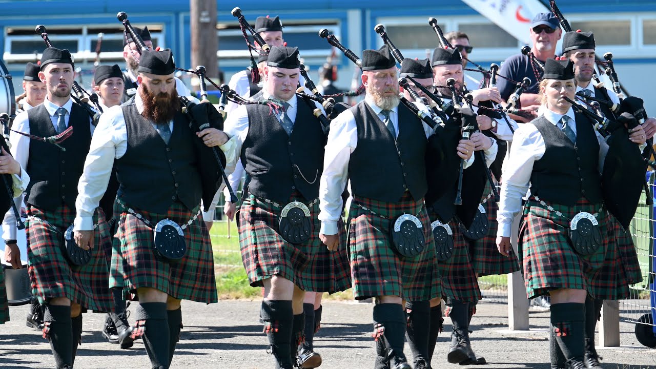 Buchan Peterson Pipe Band the 1st prize in drumming in Grade 2 | 2025 UK Pipe Band Championships