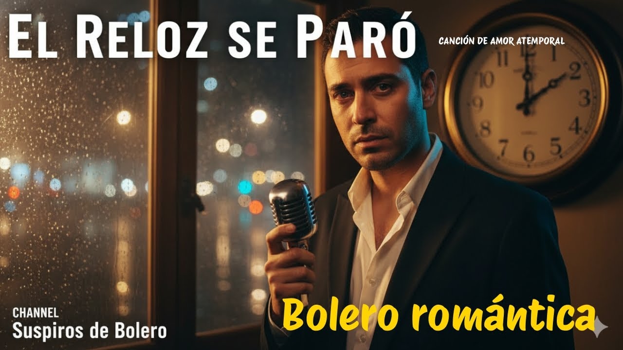 El Reloj se Paró en tu Despedida | Bolero Romántico Español (Suspiros de Bolero)