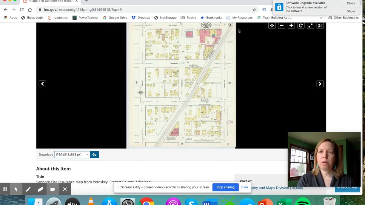 How to use Sanborn Maps