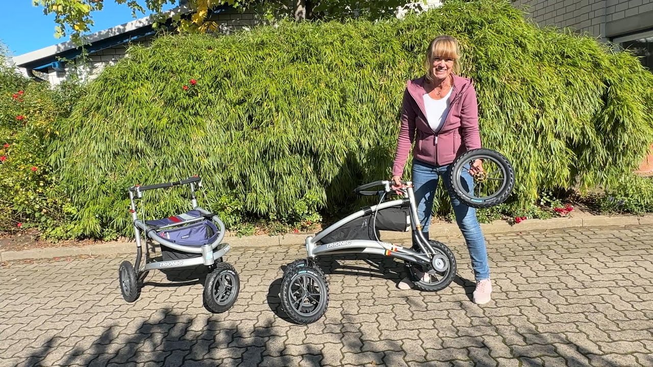 Demovideo - Gehunterstützung Trionic Veloped ( Rollator ) von der Firma 