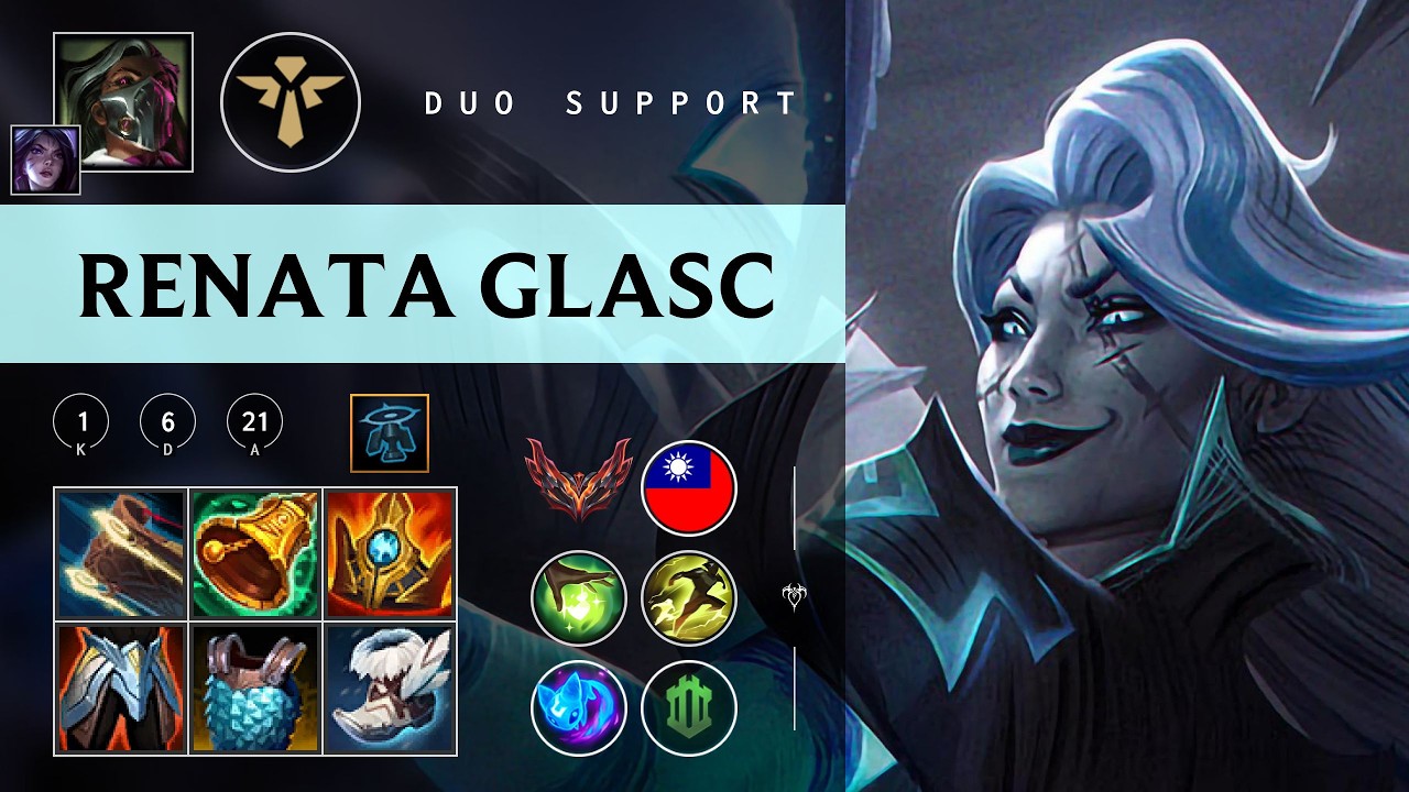 Renata Glasc Support vs Sona - TW Grandmaster Patch 26.04