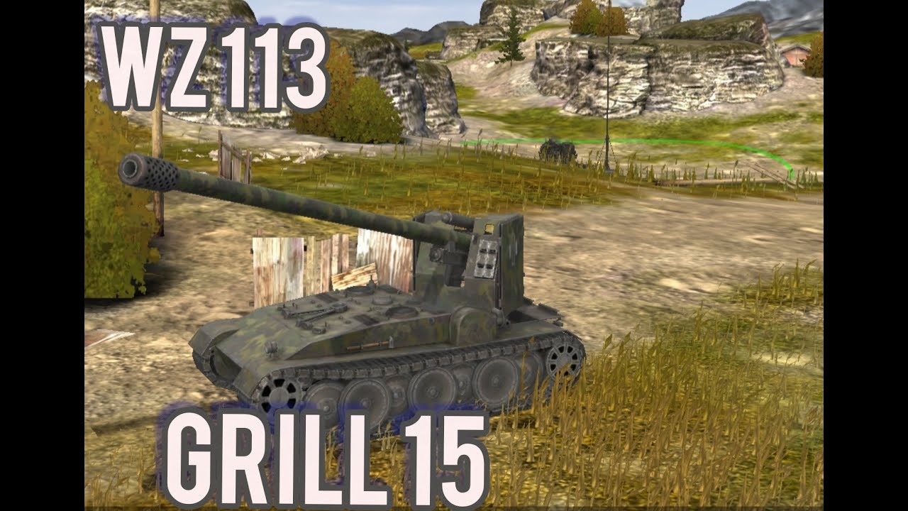 WZ-113 G FT — КИТАЙСКИЙ МОНСТР 💥 ПРОДАВИЛ ВЕСЬ ФЛАНГGRILLE 15 — СТЕКЛЯННАЯ ПУШКА 😱 РАЗДАЁТ ПО 1К+