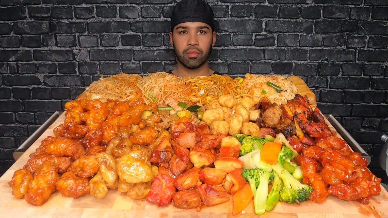 (ASMR) CHINESE FOOD MUKBANG