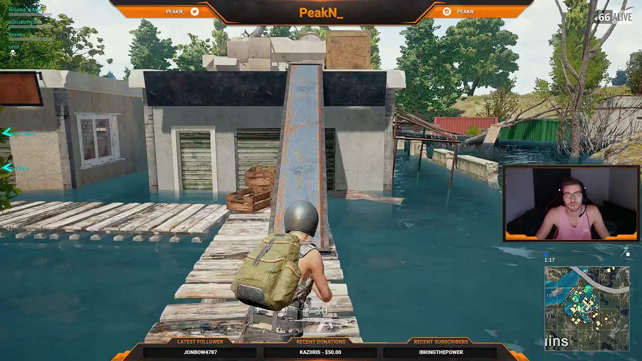PeakN_ 17 kill squad clutch! (Part 1)