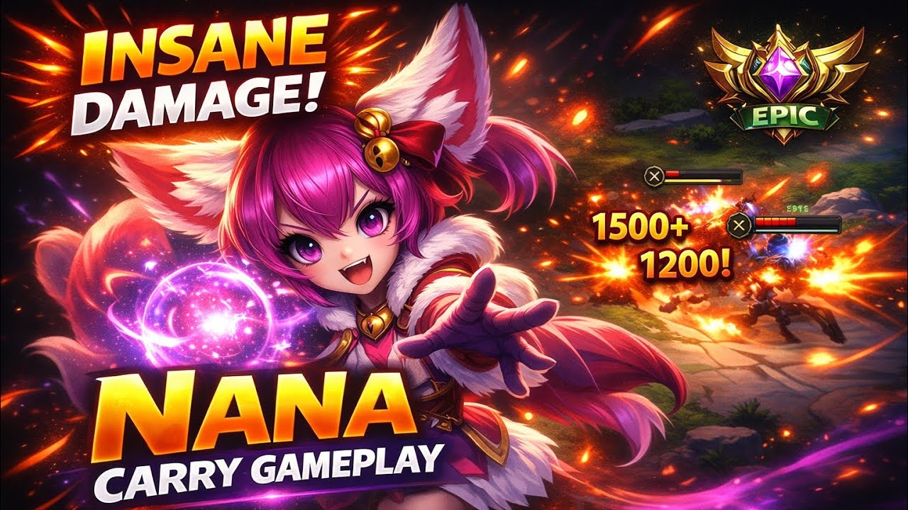NANA GAMEPLAY | MLBB Ranked Match | Full Gameplay