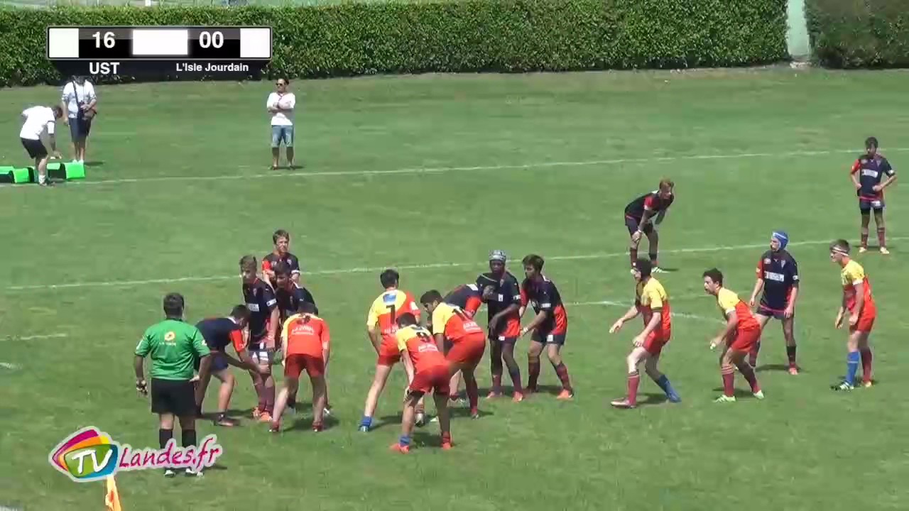 Chpt de France Cadet: US Tyrosse vs L'isle Jourdain