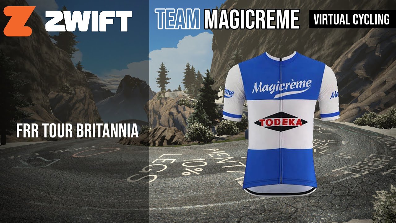 Zwift FRR Tour Britannia - King Stage 8 - Royal Pump Room 8 -  55 km
