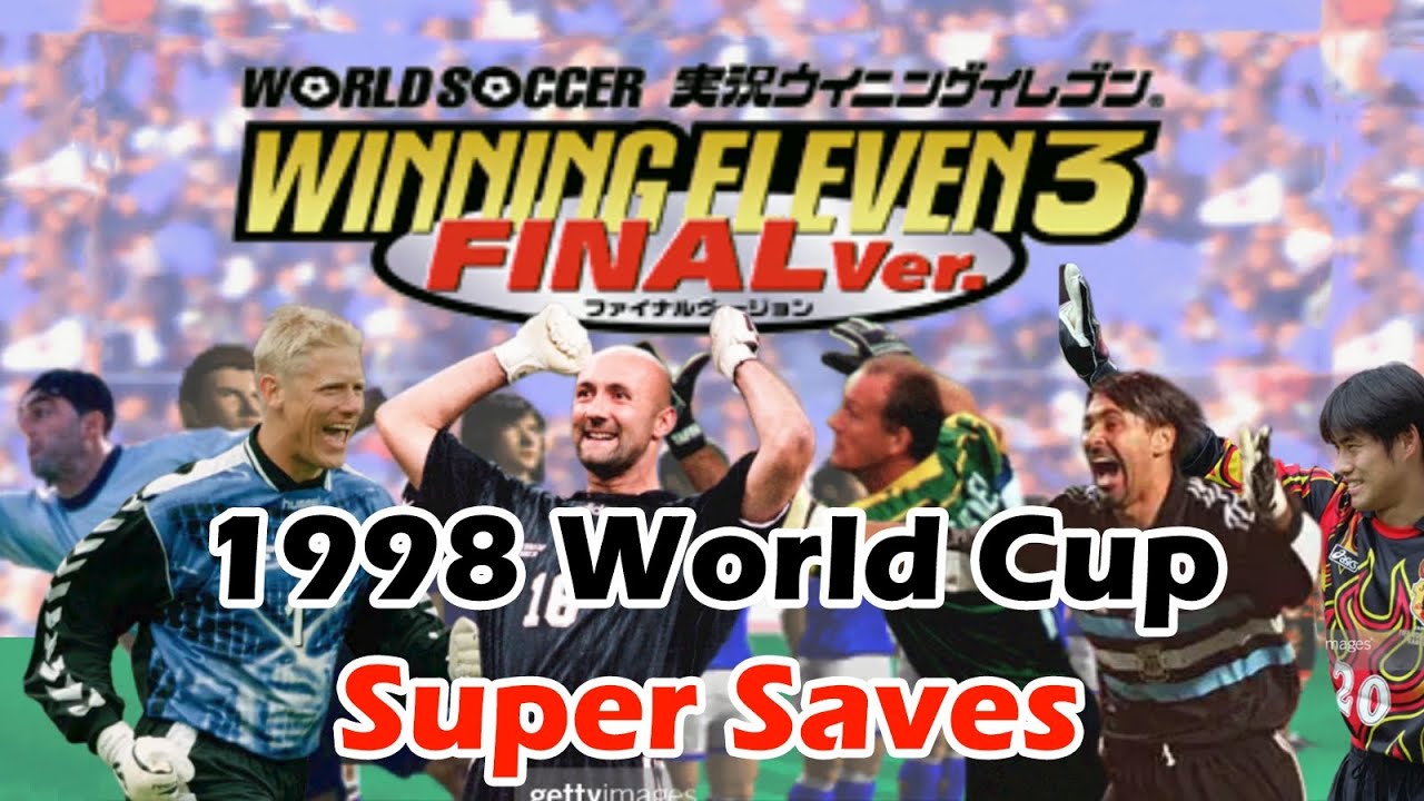[PS1] Winning Eleven 3 Final 1998 World Cup Super Saves