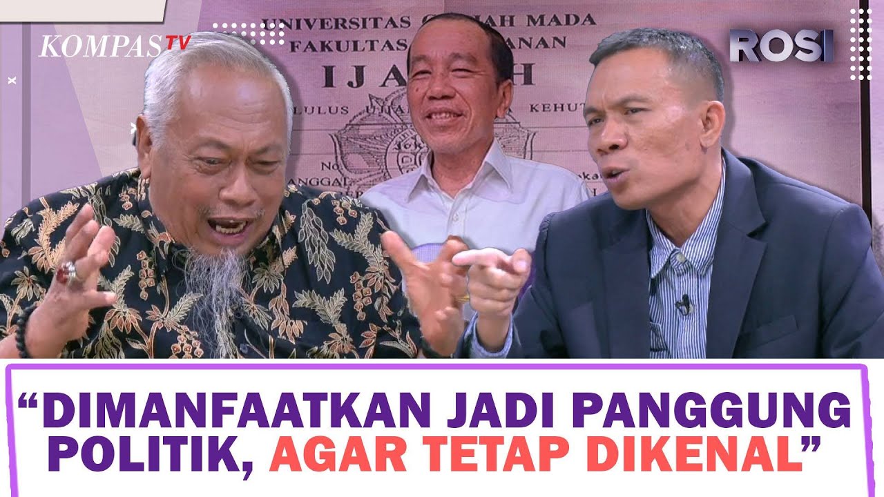 Eks Guru Besar UGM Khawatir Isu Ijazah Palsu Jokowi Dimanfaatkan jadi Panggung Politik | ROSI