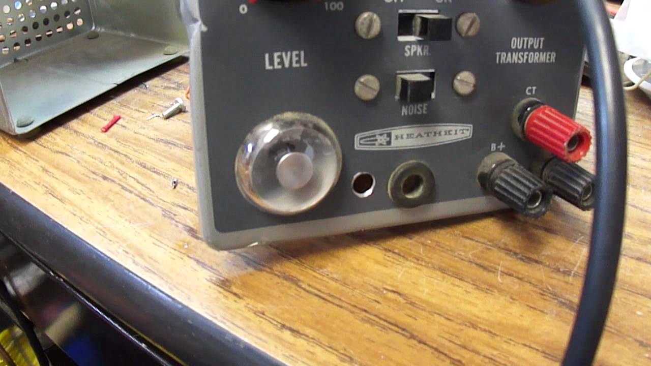 1974 Heathkit IT-12 signal tracer repair