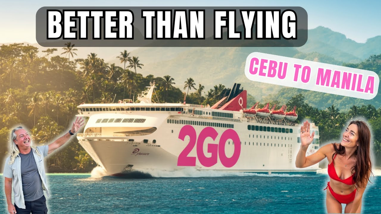 We Took a $65 Ferry from Cebu to Manila - It Blew Us Away!