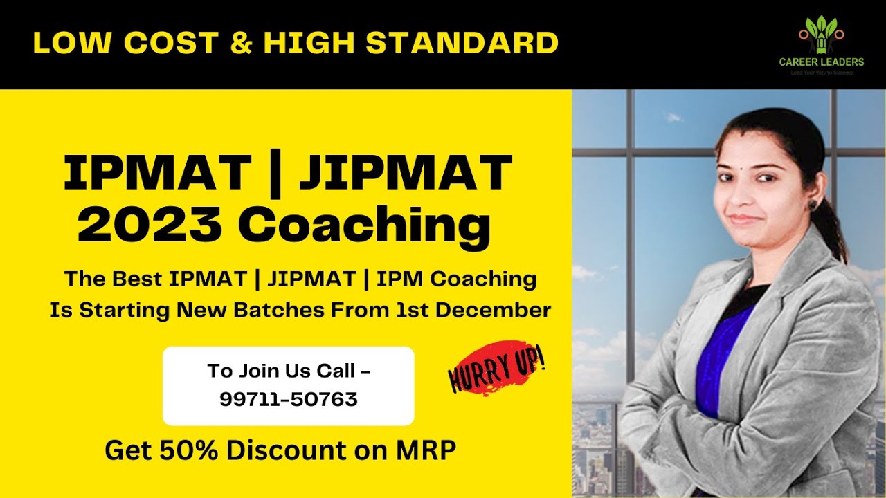 JIPMAT | IPM | IPMAT Coaching in Laxmi Nagar Delhi #ipmat #ipmat2023 #ipm #ipmatcoaching #jipmat