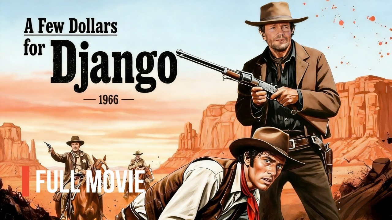 [Multi sub] A Few Dollars for Django 1966| Spaghetti Western by Enzo G. Castellarim|Anthony Steffen