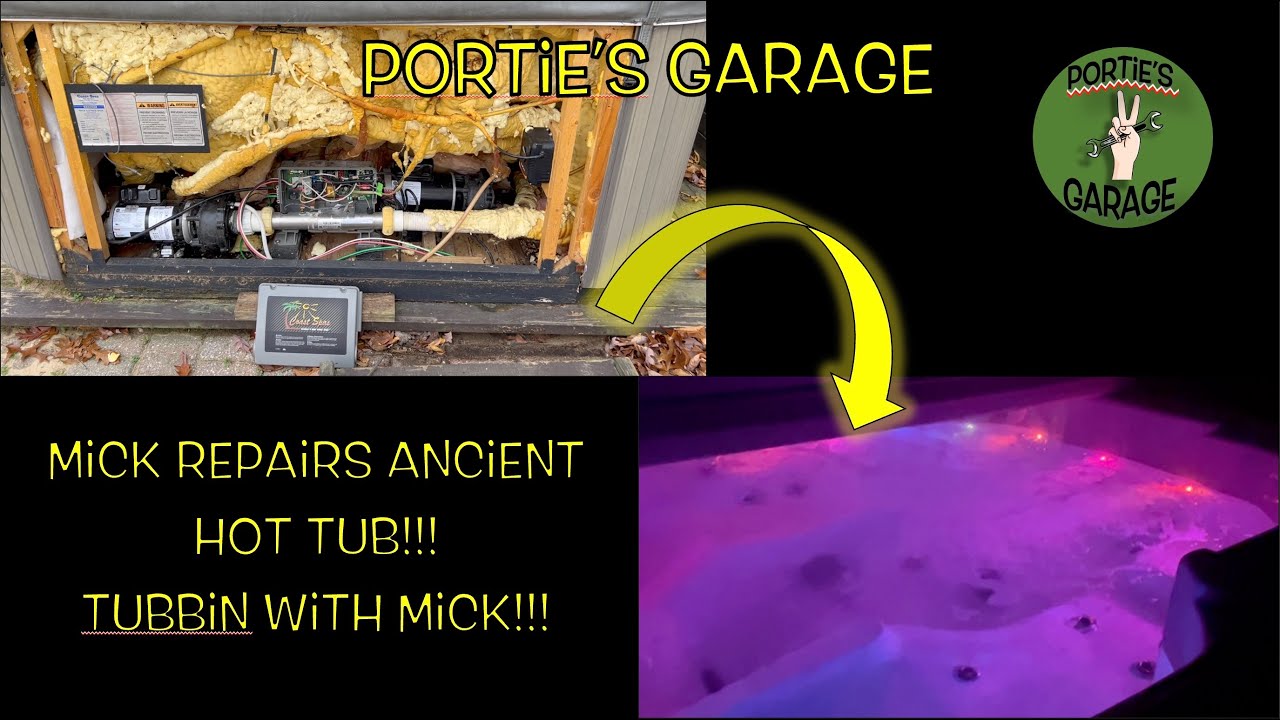 Hot Tubbin with Mick – Repairing the Coast Spa Heater and Plumbing!!!!