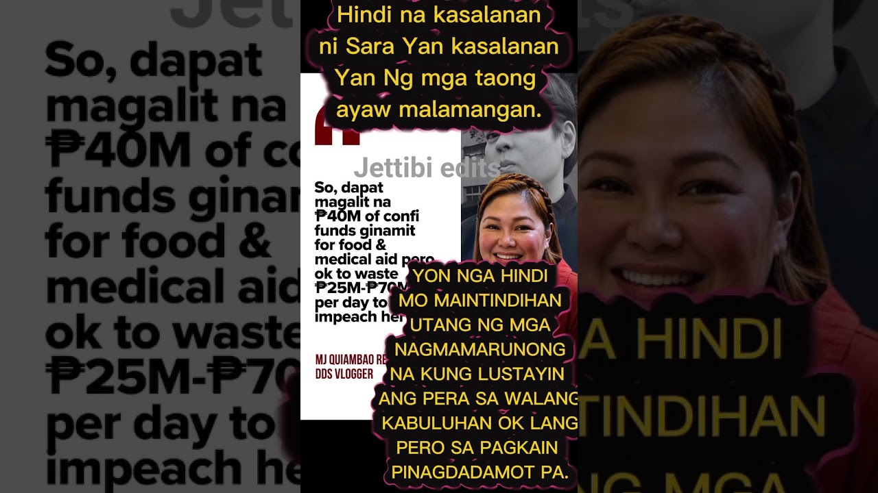 Sara Duterte vs vlogger#vlogger#saraduterte#trendingshorts#fypシ゚viral#ovp #highlights#foryou#goviral