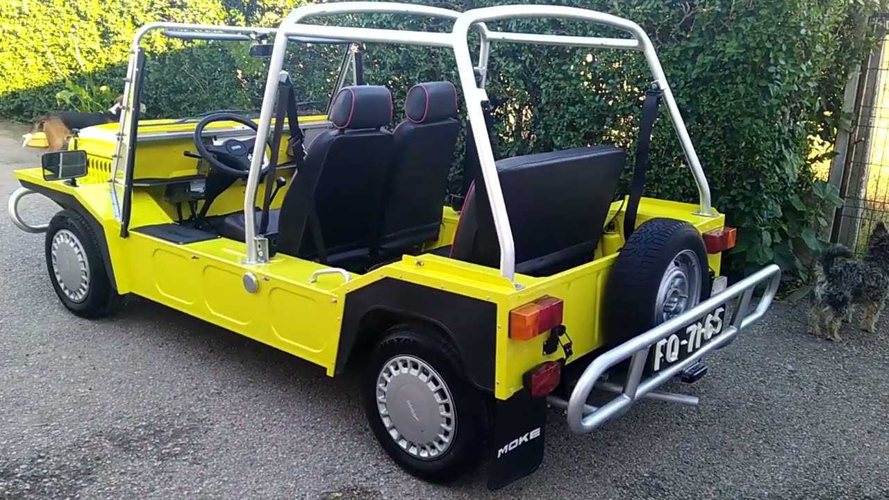 1987 Mini Moke Portuguese model made in portugal lhd FOR SALE FROM PORTUGAL SOLD