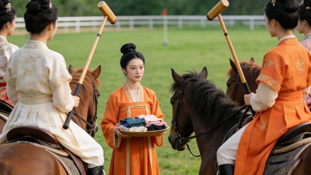 The princesses bully the powerless Cinderella, but she has a special gift—she can calm horses！