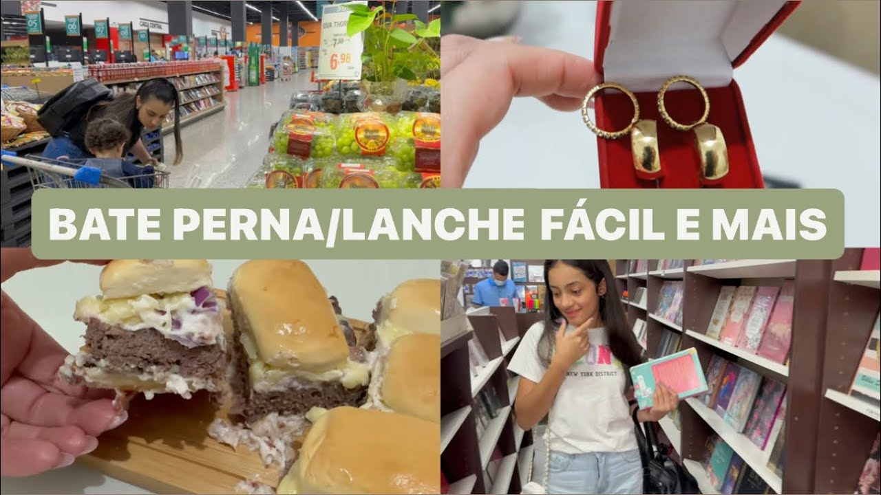 Bíblia nova,bate perna, feira da semana,hambúrguer de forno fácil | LAÍS VELOSO