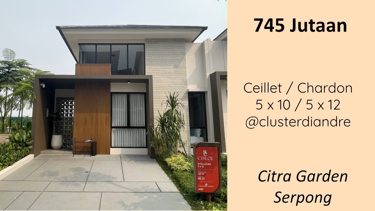 Rumah 1 lantai Citra Garden Serpong mulai dari 700juta sebelah AEON MALL BSD