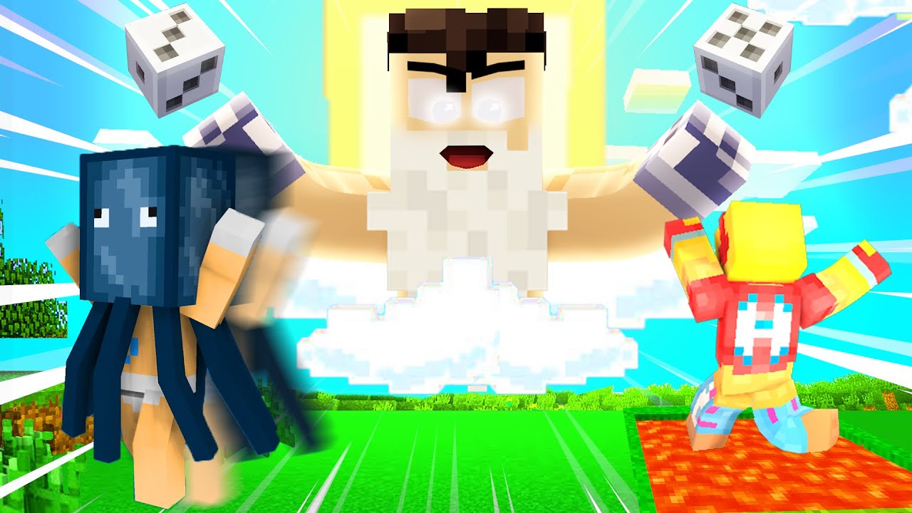 Minecraft pero *DIOS VEGETTA777 NOS PONE A PRUEBA* - Minecraft Aleatorio