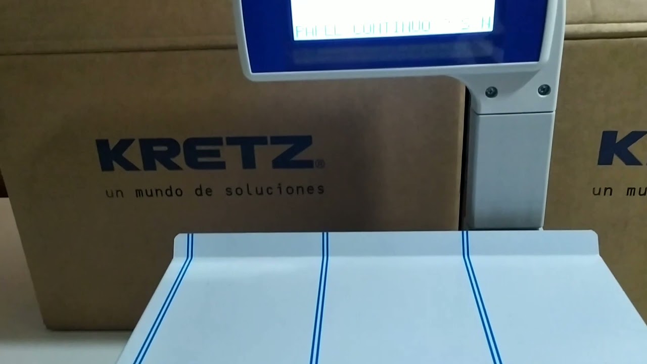 Listar e imprimir Artículos en Balanza Kretz Report.
