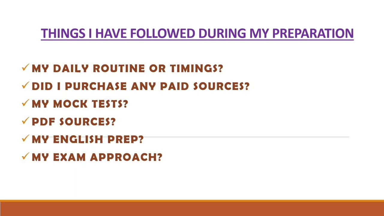 Things I have followed during my preparation,✅ Bank Ladder Telugu| IBPS SBI 